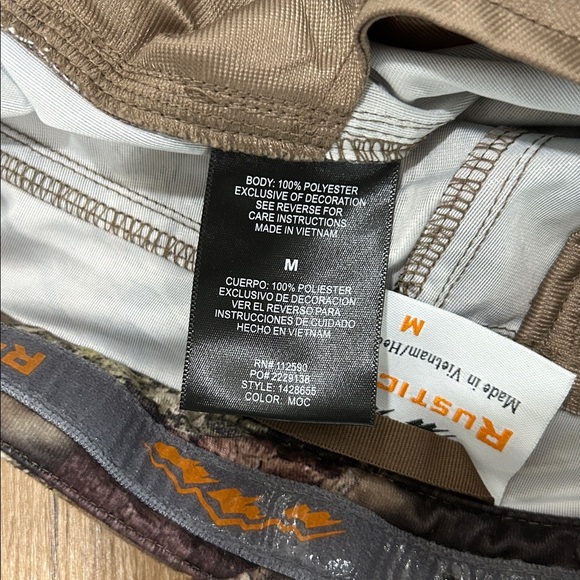 Rustic Ridge Youth Scent Stop Hunting Pants Sz Medium Mossy Oak Adjustable waist - Picture 6 of 14